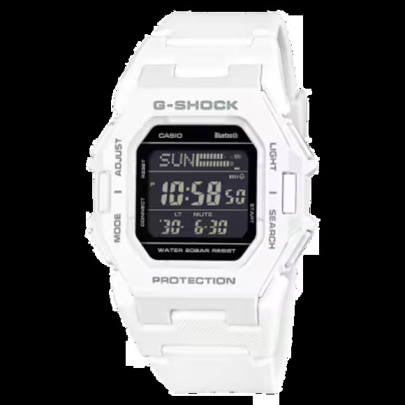 Casio G-Shock Gd-B500 White Digital Bluetooth Step Tracker Watch NWT White main image 7